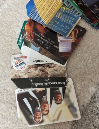 Collezione tessere telefoniche