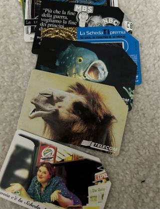 Collezione tessere telefoniche