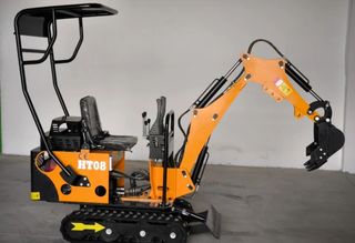 Mini retro excavadora 800kls nuevas 14cv