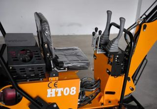 Mini retro excavadora 800kls nuevas 14cv