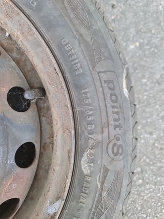 4 ruedas peugeot 175.65.14.82t