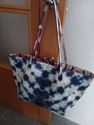 Bolso de piel Desigual, reversible 