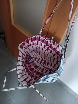 Bolso de piel Desigual, reversible 