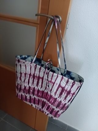 Bolso de piel Desigual, reversible 