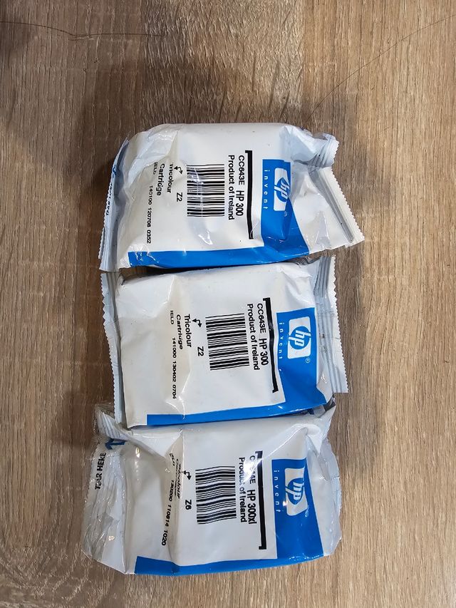 Tintas HP 300 tricolor