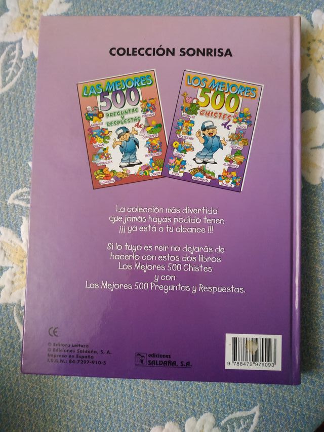 LOS MEJORES 500 CHISTES PARA NIÑOS Libro 6/11 años