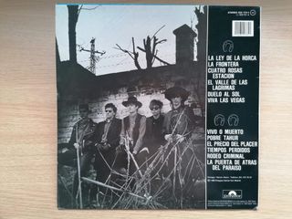 LP LA FRONTERA - La ley de la horca 1985