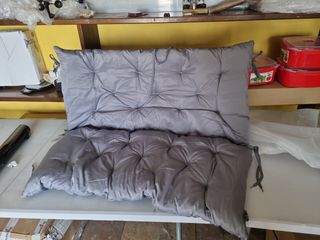 Cojin para banco jardín