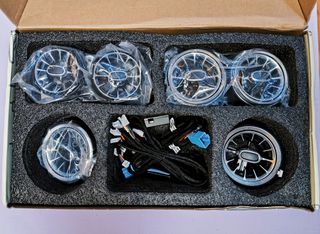 Rejillas de ventilación con luz LED para Mercedes