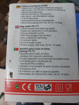 Macchina per il sottovuoto