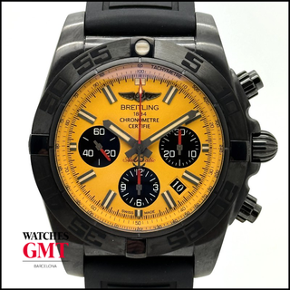 BREITLING CHRONOMAT 44 BLACKSTEEL FULL SET