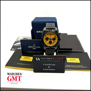 BREITLING CHRONOMAT 44 BLACKSTEEL FULL SET