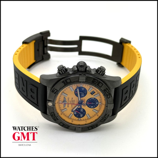 BREITLING CHRONOMAT 44 BLACKSTEEL FULL SET