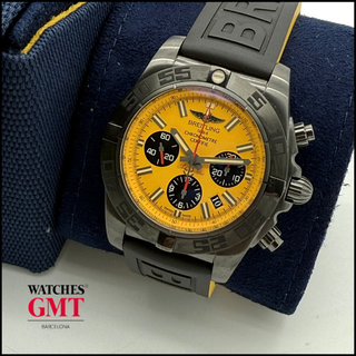 BREITLING CHRONOMAT 44 BLACKSTEEL FULL SET