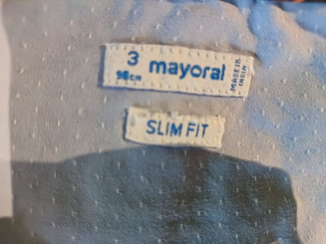 Camisa niño mayoral