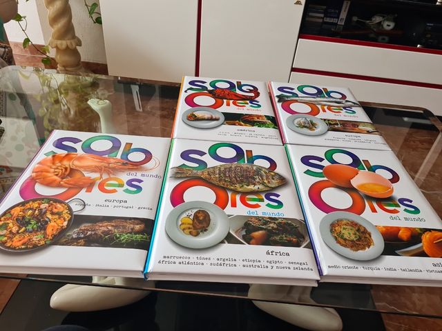 Tomos de sabores del mundo