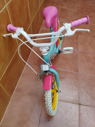 Bicicleta Peppa Pig de 14''