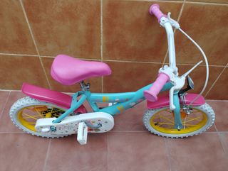 Bicicleta Peppa Pig de 14''
