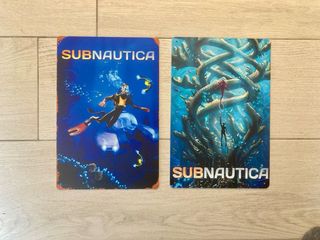 SubNautica by Uknow Worlds set poster alluminio