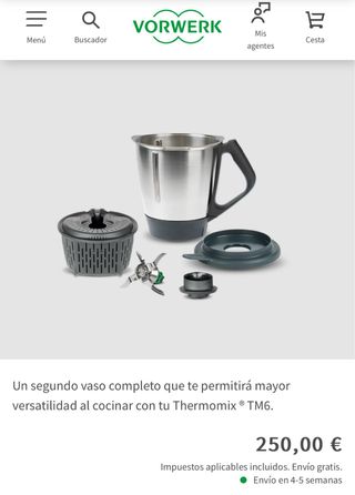 Vaso thermomix