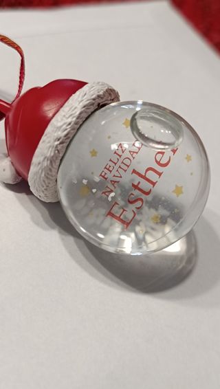 Bola navidad con nombre