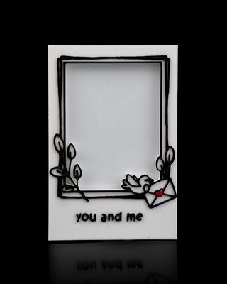 Marcos de fotos magnéticos 3 unidades