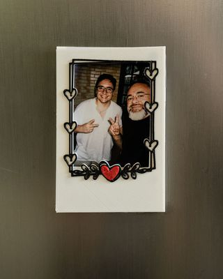 Marcos de fotos magnéticos 3 unidades