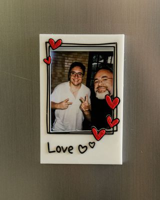 Marcos de fotos magnéticos 3 unidades