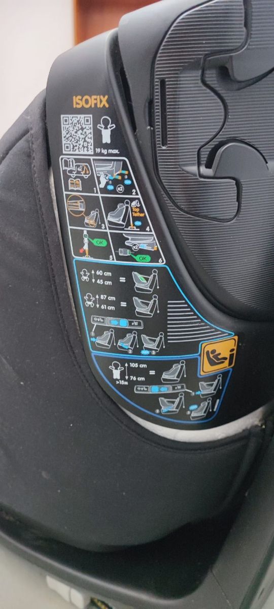 Silla bebe coche,orientable Axissfixplus