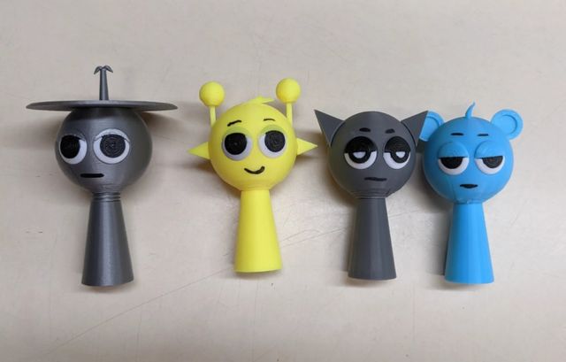 Bonecos Jogo Sprunkis