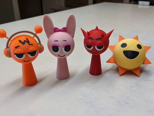 Bonecos Jogo Sprunkis