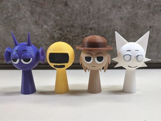 Bonecos Jogo Sprunkis