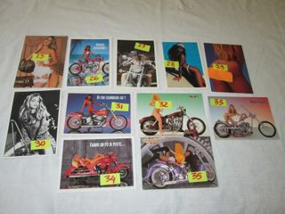 CARTOLINA DONNA GIRL SEXI POSTCARD 10 X15 collez