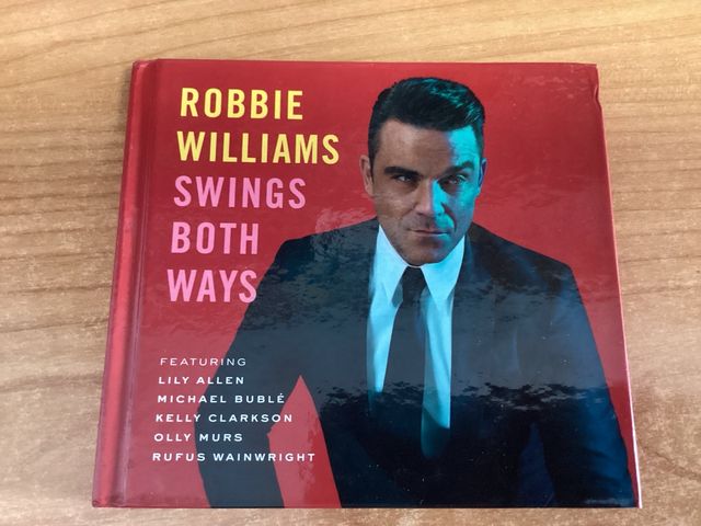ROBBIE WILLIAMS. SWING BOTH WAYS. CD/DVD
