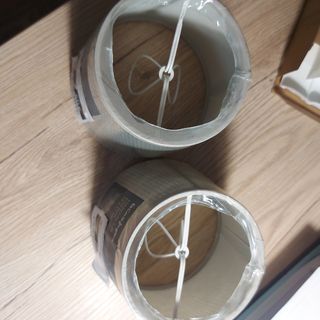 2 pantallas lampara forma cónica NUEVAS