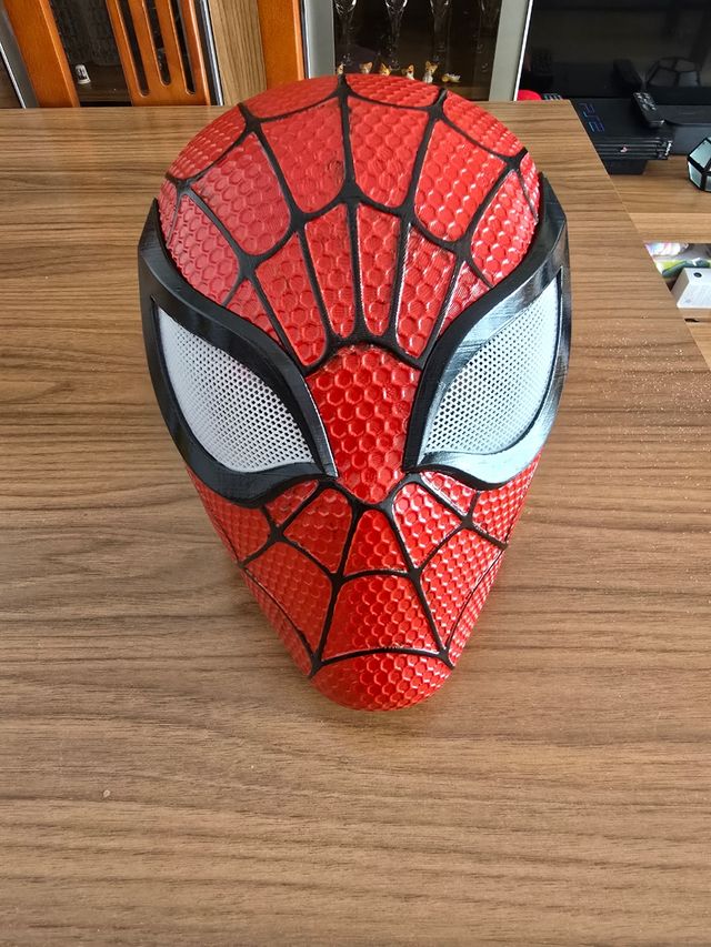 Casco de Spiderman