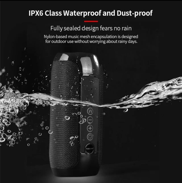 Altavoz Bluetooth inalámbrico impermeable