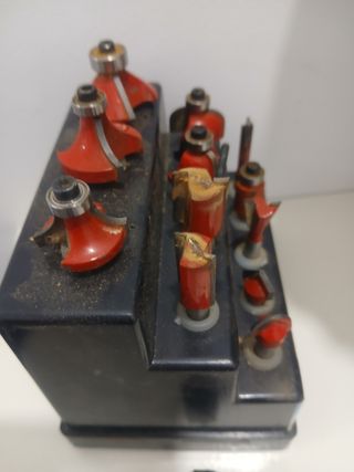 Juego de fresas para fresadora