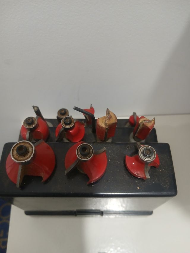 Juego de fresas para fresadora