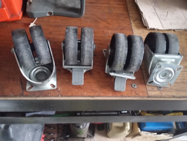 Vendo 4 ruedas para plataforma