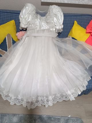 Traje comunión niña grande REGALO CANCAN DE FALLE