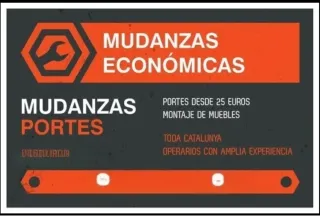 MUDANZAS - MONTAJE DE MUEBLES