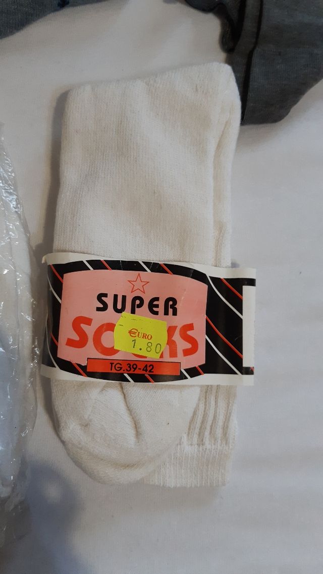 Set sette paiacalze uomo taglia mista