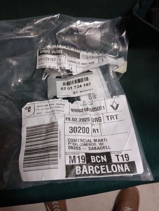 Tornillos antirrobo para las ruedas