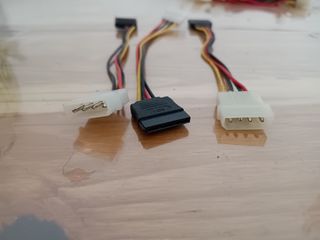 Pack 3 Cables de Molex a SATA