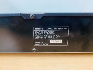 Ecualizador Sony SEQ-310 - LEER