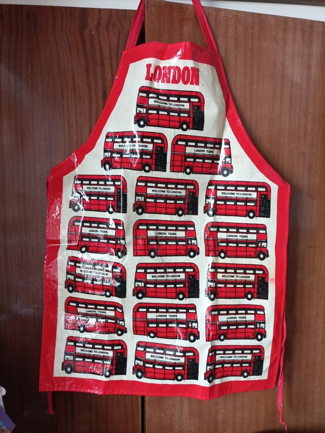 Delantal plastificado suvenir 