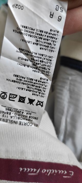 Traje de hombre Emidio Tucci original