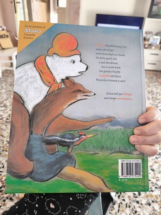 1 libro per bambini Momo trova un tesoro