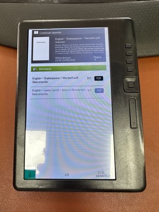 Ebook reader 8GB #565476